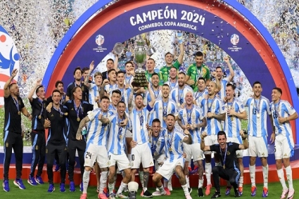 কলম্বিয়াকে কাঁদিয়ে বিশ্ব চ্যাম্পিয়ন আর্জেন্টিনার ১৬তম কোপা জয়