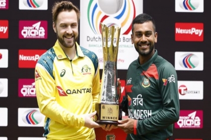 টস জিতে বাংলাদেশকে ব্যাটিংয়ে পাঠাল অস্ট্রেলিয়া