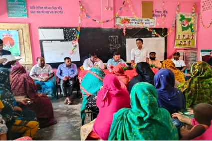 সাতক্ষীরায় জোড়দিয়া শেখপাড়া সরকারি প্রাথমিক বিদ্যালয়ের ম্যানেজিং কমিটির প্রথম সভা অনুষ্ঠিত