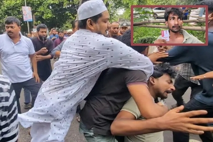 ধানমন্ডি ৩২-এ সাংবাদিককে ‘লীগ’ আখ্যা দিয়ে প্রকাশ্যে মারধর, ক্ষোভ গণমাধ্যমকর্মীদের
