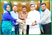 জিডিডিএফ-এর সভাপতি জাবি’র উপাচার্য ড. কামরুল আহসান ও সাধারণ সম্পাদক বশীর আহম্মেদ